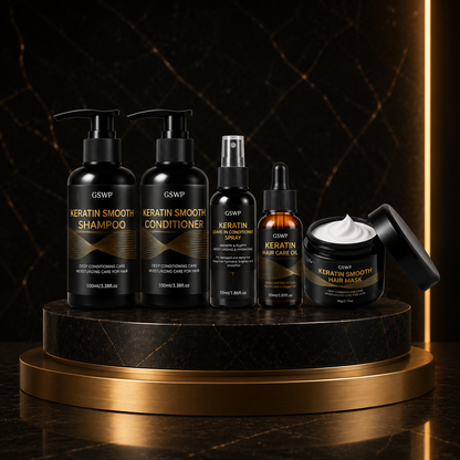 Aurorum™ Complete Keratin Hair Care Set