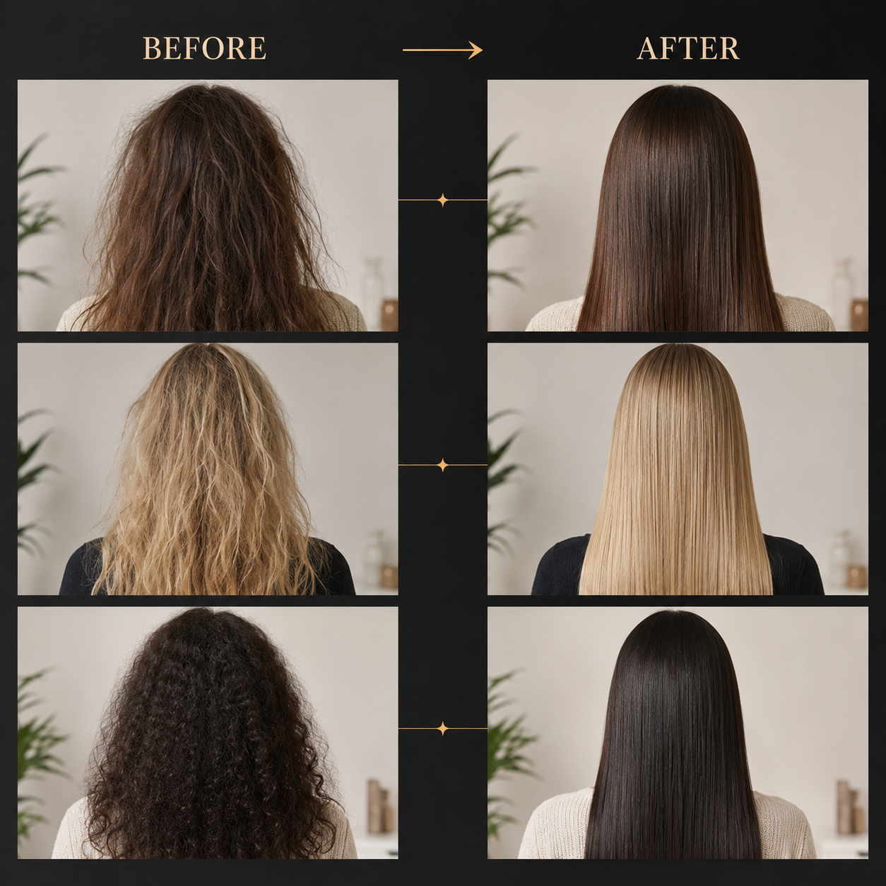 Aurorum™ Straight Brush (Heated Hair Straightening Brush)