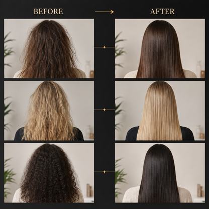 Aurorum™ Straight Brush (Heated Hair Straightening Brush)
