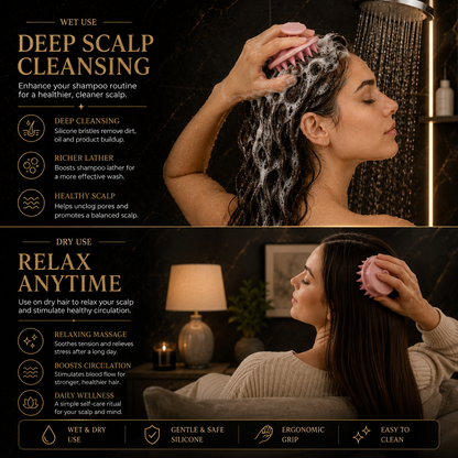 Aurorom™ Scalp Cleanse Brush