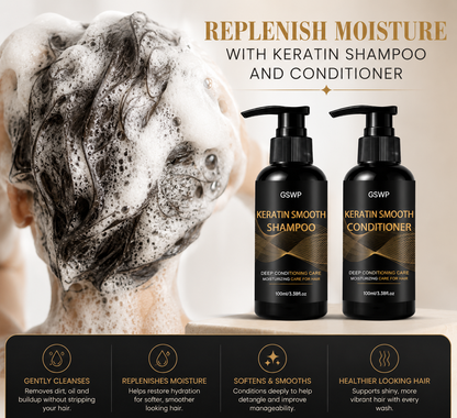 Aurorum™ Complete Keratin Hair Care Set