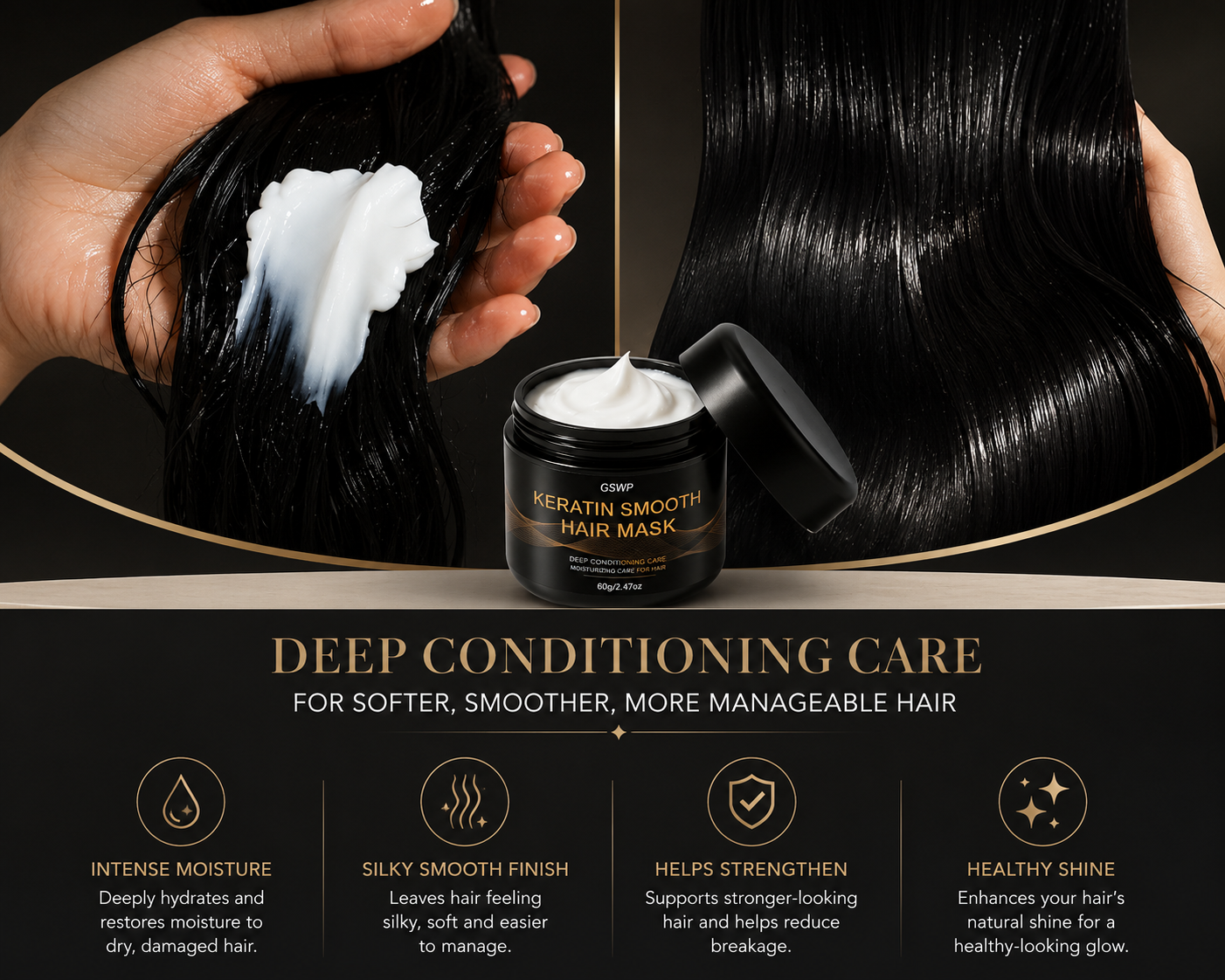 Aurorum™ Complete Keratin Hair Care Set