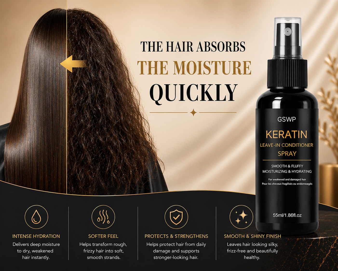 Aurorum™ Complete Keratin Hair Care Set