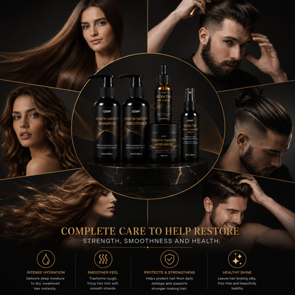 Aurorum™ Complete Keratin Hair Care Set