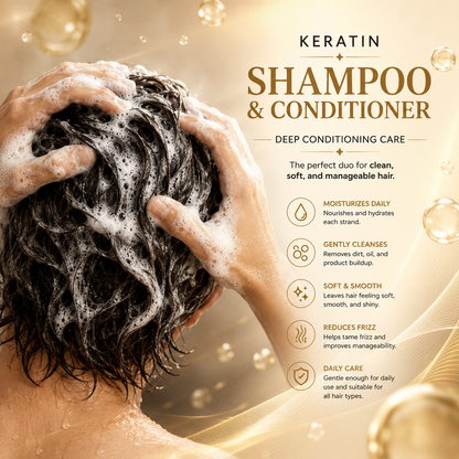 Aurorum™ Keratin Wash & Condition Duo